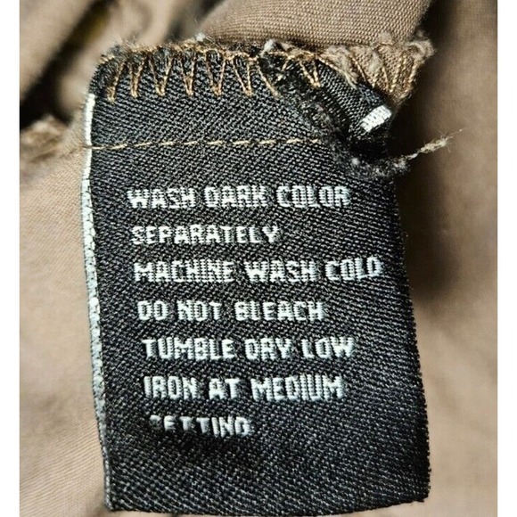 Last Kiss Khaki Y2K sz L Cargo Vest‎ - Picture 8 of 14